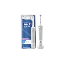 Oral-B Vitality 100 Sensitive Clean Quadrant Timer Ηλεκτρική Οδοντόβουρτσα 1 τεμάχιο