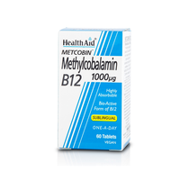 HEALTH AID METHYLCOBALAMIN B12 1000μGR 60TABL