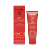 APIVITA BEE SUN SAFE FACE GEL-CREAM TINTED SPF50 50ML