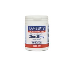 Lamberts Zinc 25mg (As Citrate) 120 Kάψουλες