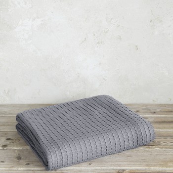 Κουβέρτα Υπέρδιπλη 220x240 Habit Medium Gray Nima Home