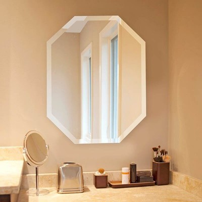 Καθρέπτης μπάνιου οκτάγωνος μπιζουτέ 70x90
