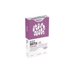Quest Kidz Biotix Dietary Supplement For Children's Gut Function 30 chewable tablets