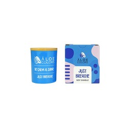 Aloe+ Colors Soy Candle Just Breathe Αρωματικό Κερί Σόγιας 150gr