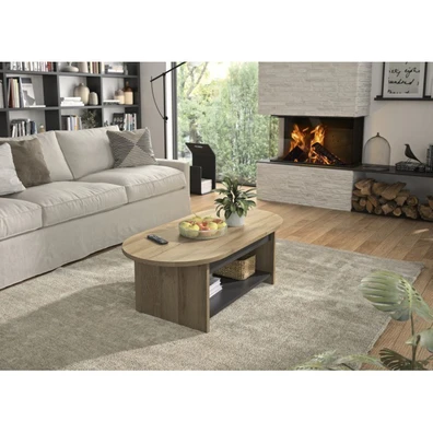Mimizan double bed with suspended bedside tables 2
