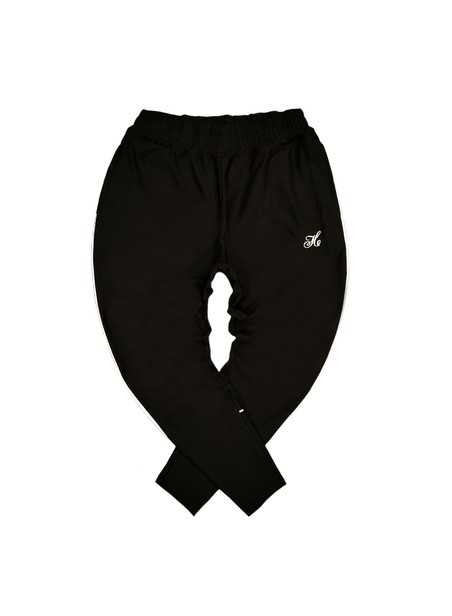 HENRY CLOTHING BLACK LINED JOGGERS