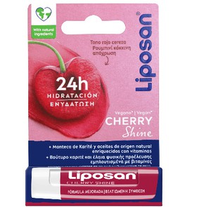 Liposan Cherry Shine-Στικ Χειλιών, 4,8gr