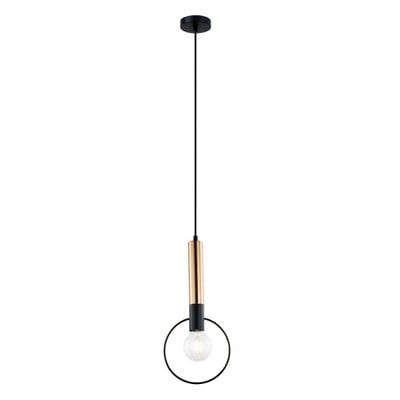 Pendant Light Black/Gold Ε27 40W Star