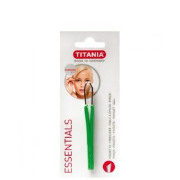 Titania Tweezers With Plastic Handle 8.5cm