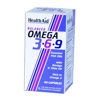 Health Aid Balanced Omega 3-6-9 60 Κάψουλες