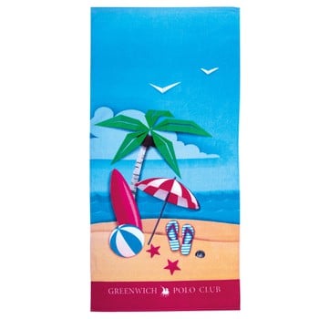 Παιδική Πετσέτα Θαλάσσης (70x140) Essential Junior Beach Collection 3719 Greenwich Polo Club