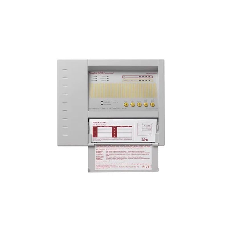 FX2204 CPD JSB Eaton Conventional 4 Zone Fire Alarm Panel System