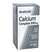 HEALTH AID CALCIUM COMPLETE 800MG 120TABL