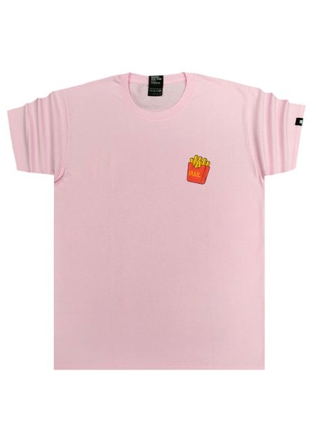 Owl clothes pink owl fries t-shirt