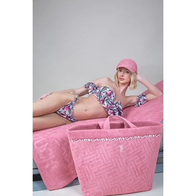 Τσάντα Παραλίας Icon Wild Rose Feel and Touch  88%