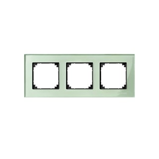 Merten M-Elegance Frame 3 Gangs Green MTN404304