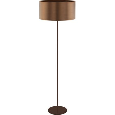 Floor Lamp Saganto Brown/Brass 1Xe27