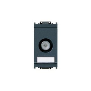 TV-RD Socket Simple Connect 1dB Gray 16306-01