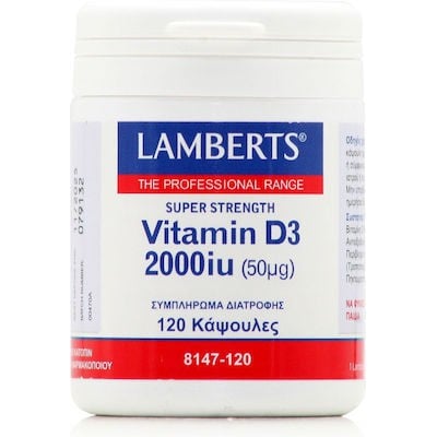 Lamberts Vitamin D3 2000iu 120caps