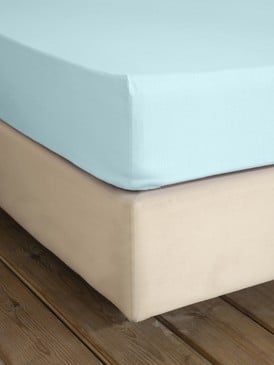 Bed sheet - Unicolors - Light Aqua