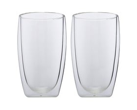 Maxwell& Williams Blend Ποτήρι Νερού/ Αναψυκτικού 450ml με Διπλά Τοιχώματα  Σε Συσκευασία Δώρου-Σετ 2 Τεμαχίων