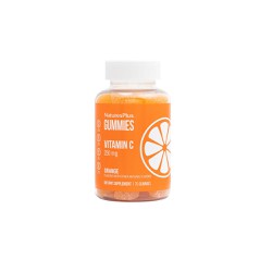 Natures Plus Gummies Vitamin C 250mg Συμπλήρωμα Διατροφής Για Την Εύρυθμη Λειτουργία Του Οργανισμού Με Γεύση Πορτοκάλι 75 ζελεδάκια