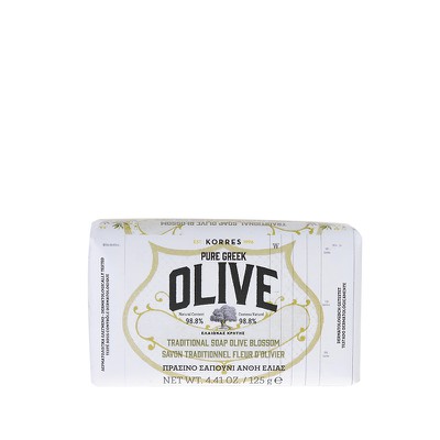 KORRES Olive Πράσινο Σαπούνι Άνθη Ελιάς 125gr