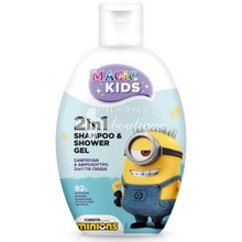 Magic Kids 2 in 1 Shampoo & Shower Gel (Minions Carl) - Σαμπουάν & Αφρόλουτρο για Παιδιά, 500ml