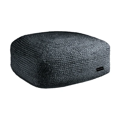 Πούφ Boho Anthracite 50x50x25 guy Laroche  100% Ju
