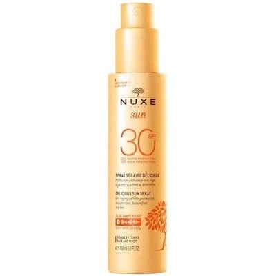 Nuxe SUN Spray SPF30 Γαλάκτωμα Σώματος για Πρόσωπο
