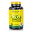 Natures Plus Super C Complex 1000mg (with 500mg Bioflavonoids), 180 tabs