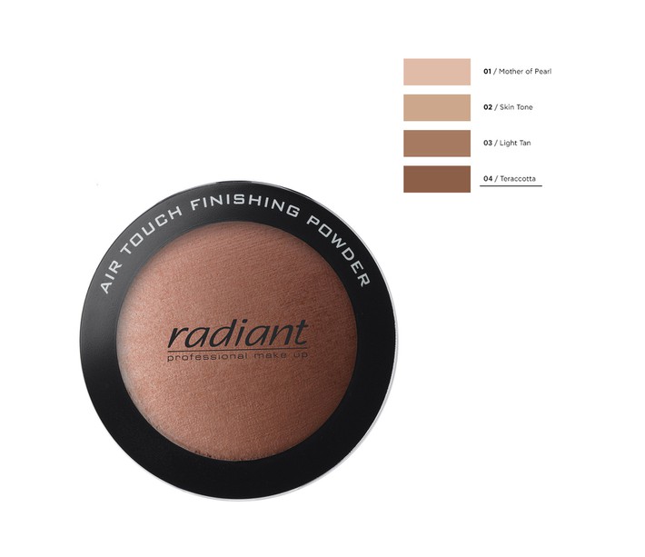 RADIANT AIR TOUCH FINISHING POWDER No4-TERRACOTTA