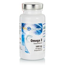 Viogenesis Omega-3 Fish Oil 1000mg - Ιχθυέλαια, 60 caps