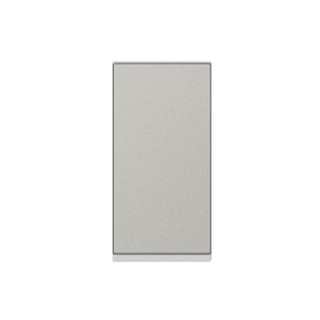Mosaic Switch A/R 1 Gang Recessed Aluminium 079201