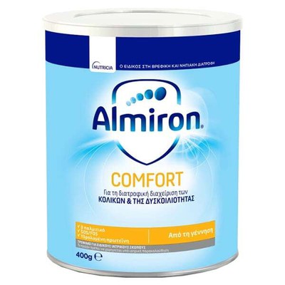 ALMIRON Comfort Βρεφικό Γάλα Σε Σκόνη Για Κολικούς & Δυσκοιλιότητα 400g