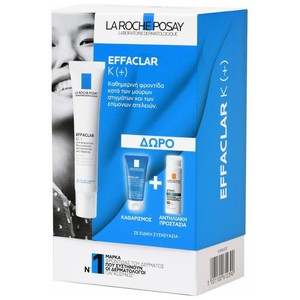 LA ROCHE-POSAY Effaclar K 40ml & ΔΩΡΟ Effaclar gel