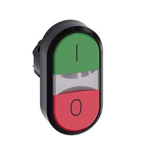 Heads Double Buttons I-0 Green Red 22mm 3SU1000-3A