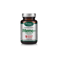 Power Health Classics Platinum Memo+ Συμπλήρωμα Διατροφής Για Την Βελτίωση Της Μνήμης 30 κάψουλες