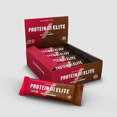 My Protein Elite Μπάρα Πρωτείνης Μάυρη Σοκολάτα & Μούρα 70gr
