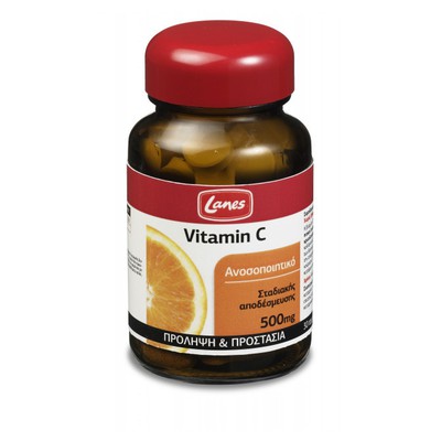Lanes - Vitamin C 500mg - 30 ταμπλέτες