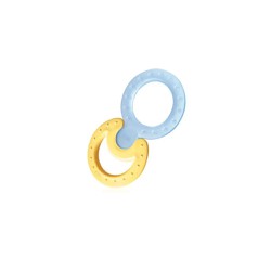 Nuk Set of Teething Rings Cool From 3-12 Months 2 pieces