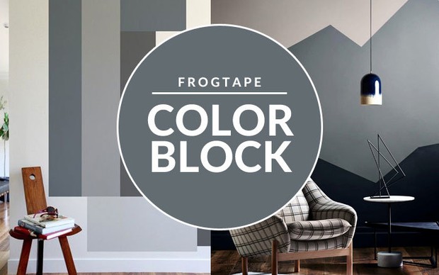 Πως θα φτιάξετε πανεύκολα Color Blocking στον τοίχο