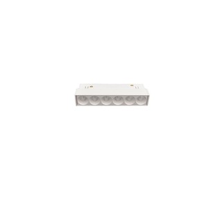 Linear Light 6W 3000K Magnetic Rail White Antiglar