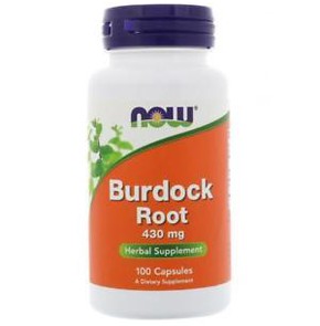 Now Foods Burdock Root 430 mg - Ισχυρό Aποτοξινωτι