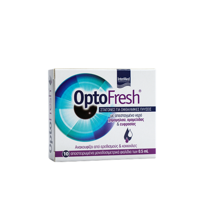 INTERMED Optofresh 10 Οφθαλμικές Αμπούλες 0.5ml