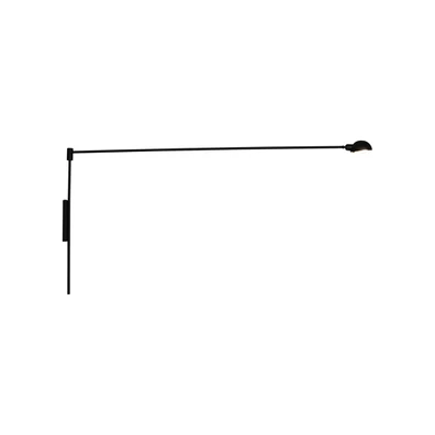 Hl-3564-1 Tanner Black Wall Lamp