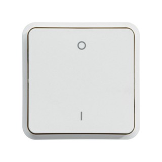 Cubyko IP55 Simple Switch 2P Assembled White WNA00