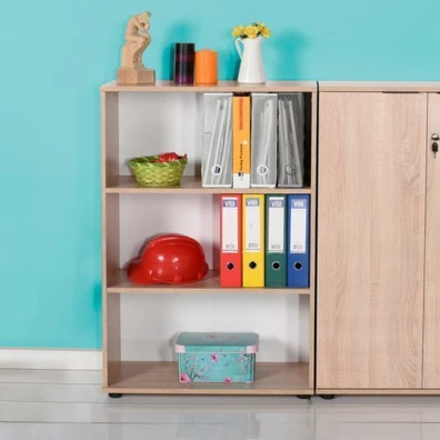 Βιβλιοθήκη με 3 Ράφια 72x34x109cm Sonoma Fidelio R