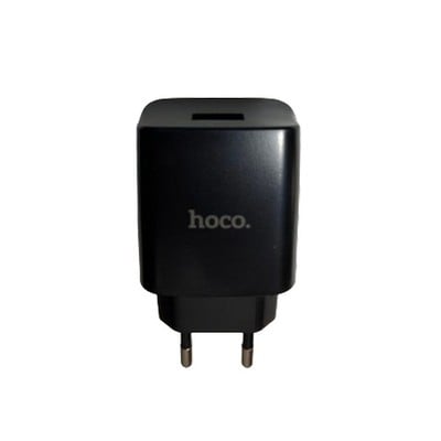 Charger With USB Port 5V 2.1A Black