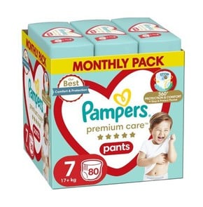 Pampers Premium Care Pants Μέγεθος 7 (17+kg) Month